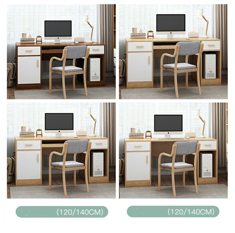 Kids Young Adult Solid Wooden Home Office Furniture Set Drawing Computer Desk Study Table