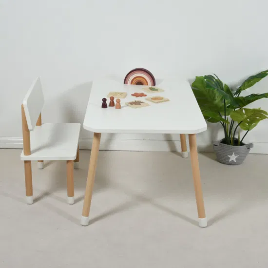 Mesa de estudio para niños en edad preescolar, mesa de comedor de madera para niños, mesa de lectura, muebles para niños, escritorio