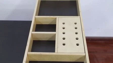 Juego de mesa y silla de estudio de madera para niños