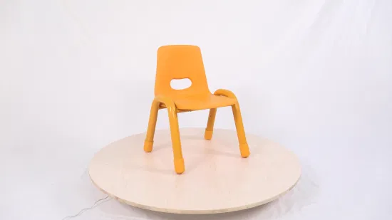 Mesas de fiesta de estudio, sillas para niños, juego de muebles de jardín de infantes de PP duraderos de plástico