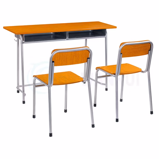 Fabricación profesional, guardería, escuela secundaria, asiento para aula, escritorio de estudio para aula individual